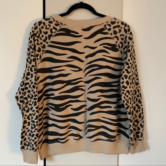 Wildfox Cheetah and Zebra Sweatshirt - Picture 5 of 5